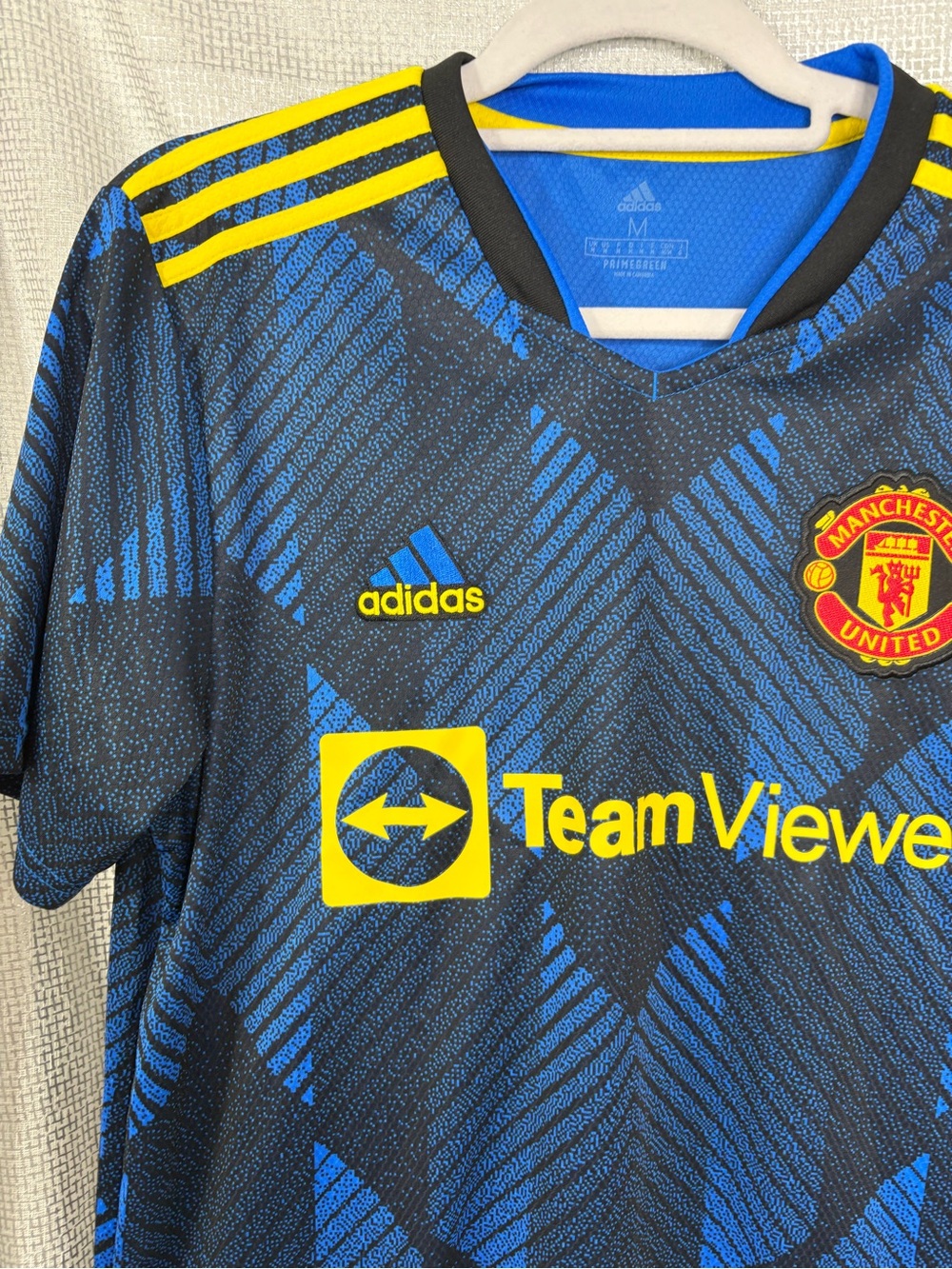 Authentic Adidas Manchester United Performance 2021-2022 third jersey NWT - Picture 2 of 10